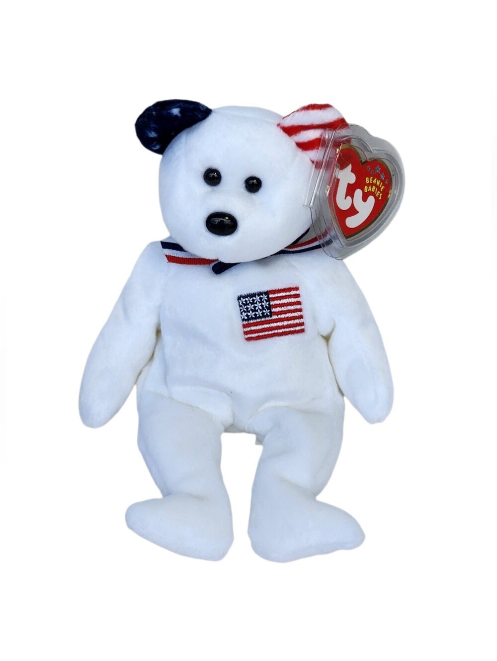 Ty Beanie Baby AMERICA The BEAR - NWT